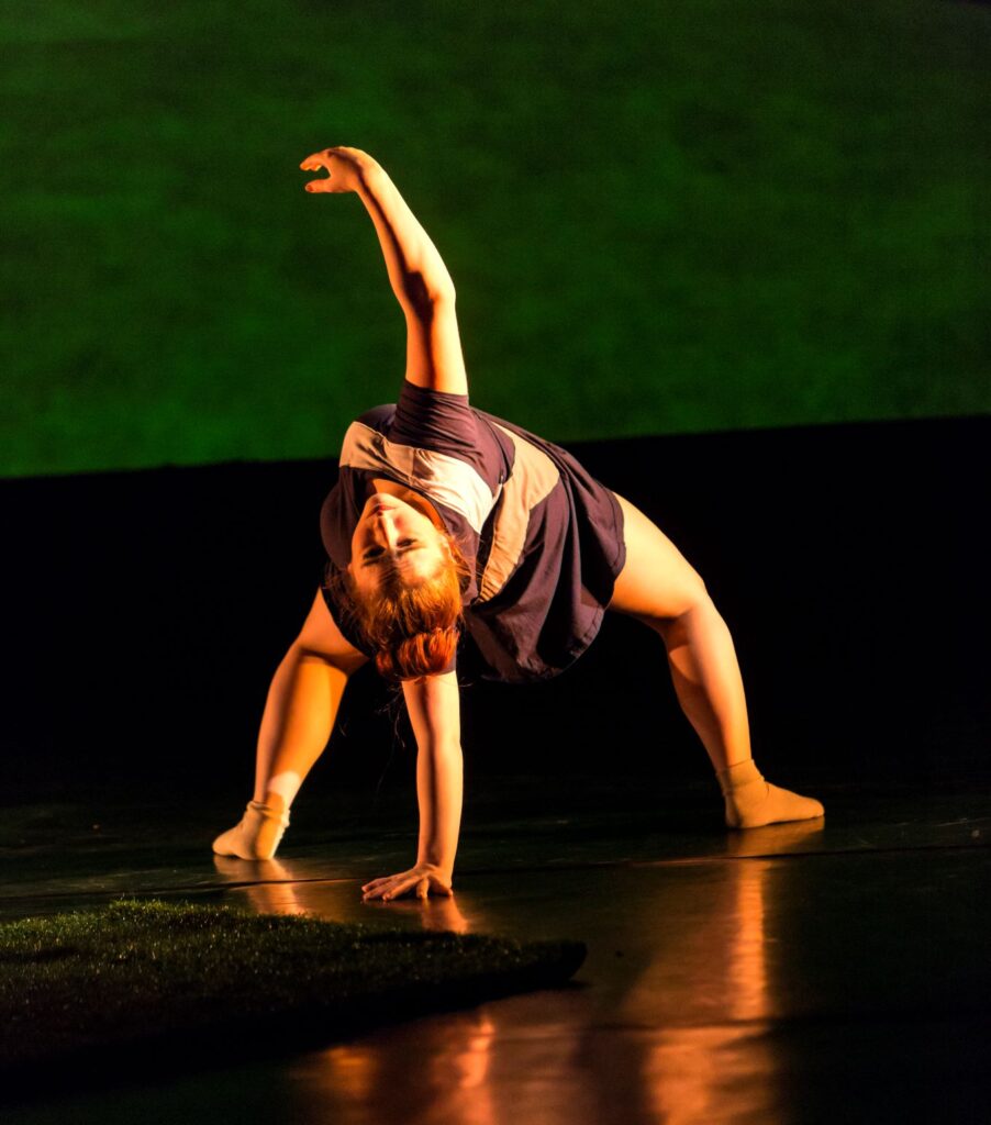 An image of a dancer in The Biggest Wall from the Bottom of My Heart | Academy of Ballet Arts in St. Petersburg, FL.